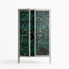The Green Line - Cabinet - Craig Watkins - Chalk - Clear glass