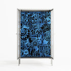 The Blue Line - Cabinet - Craig Watkins - Chalk - Clear glass