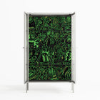 Wottosque Green - Cabinet - Craig Watkins - Chalk - Clear glass