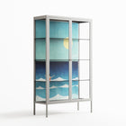 Sea Swim - Cabinet - Henry Rivers - Chalk - Clear glass
