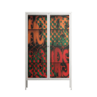 Hours - Cabinet - Oluwasheyi Adebayo - Chalk - Clear glass
