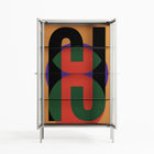 JJ - Cabinet - Oluwasheyi Adebayo - Chalk - Clear glass