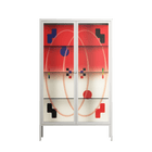 Parallel Mirage - Cabinet - Oluwasheyi Adebayo - Chalk - Clear glass