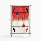 Parallel Mirage - Cabinet - Oluwasheyi Adebayo - Chalk - Clear glass