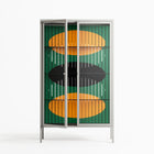 Soul Split - Cabinet - Oluwasheyi Adebayo - Chalk - Clear glass