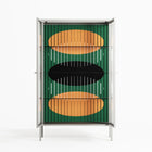 Soul Split - Cabinet - Oluwasheyi Adebayo - Chalk - Clear glass