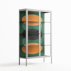 Soul Split - Cabinet - Oluwasheyi Adebayo - Chalk - Clear glass