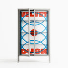 Velvet Dusk - Cabinet - Oluwasheyi Adebayo - Chalk - Clear glass