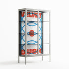 Velvet Dusk - Cabinet - Oluwasheyi Adebayo - Chalk - Clear glass