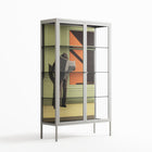 Anonymous Reader - Cabinet - Kristin Eriksson - Chalk - Clear glass