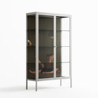 Friday Night Rituals - Cabinet - Kristin Eriksson - Chalk - Clear glass