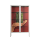 Pickles - Cabinet - Kristin Eriksson - Chalk - Clear glass