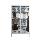 Balance - Cabinet - Sophie Goudman-Peachey - Chalk - Clear glass