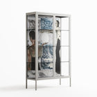 Balance - Cabinet - Sophie Goudman-Peachey - Chalk - Clear glass