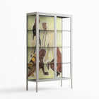 Can You Face It - Cabinet - Sophie Goudman-Peachey - Chalk - Clear glass