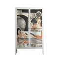 Sweet Far Away - Cabinet - Sophie Goudman-Peachey - Chalk - Clear glass