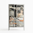Sweet Far Away - Cabinet - Sophie Goudman-Peachey - Chalk - Clear glass
