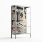 Sweet Far Away - Cabinet - Sophie Goudman-Peachey - Chalk - Clear glass