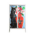 Guardian - Cabinet - Caitlin Flood-Molyneux - Chalk - Clear glass