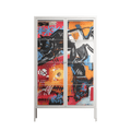 Ambush - Cabinet - Caitlin Flood-Molyneux - Chalk - Clear glass