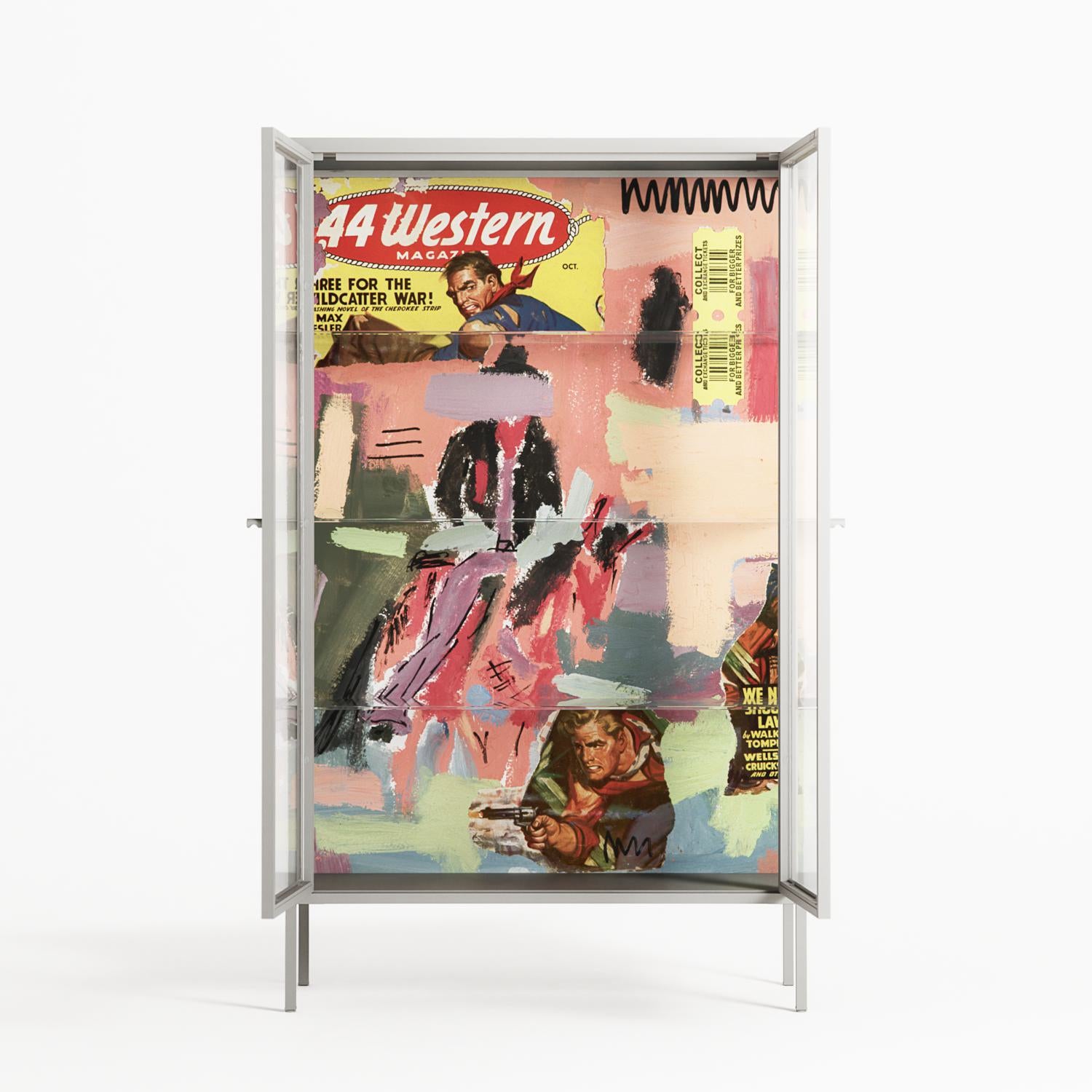 Alternate - Cabinet - Caitlin Flood-Molyneux - Chalk - Clear glass