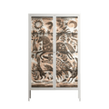 Delight Pink - Cabinet - Diana Catchpole - Chalk - Clear glass