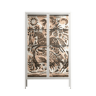 Delight Pink - Cabinet - Diana Catchpole - Chalk - Clear glass