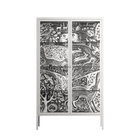 Flight Of Fancy - Cabinet - Diana Catchpole - Chalk - Clear glass