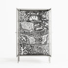Flight Of Fancy - Cabinet - Diana Catchpole - Chalk - Clear glass