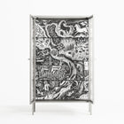 Flight Of Fancy 3 - Cabinet - Diana Catchpole - Chalk - Clear glass