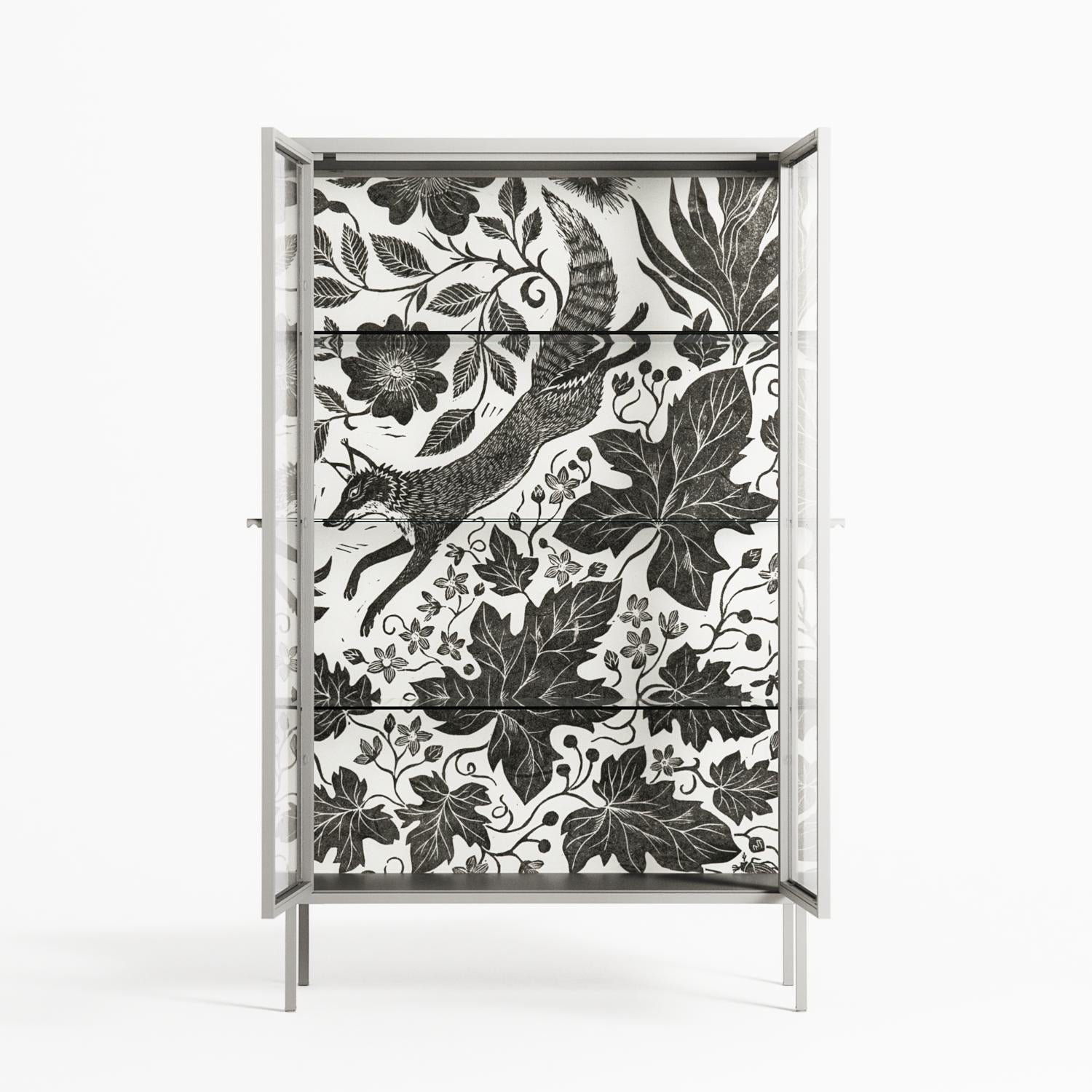 Ode to Summer 4 - Cabinet - Diana Catchpole - Chalk - Clear glass