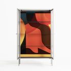 Swift - Cabinet - Rikki Hewitt - Chalk - Clear glass
