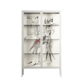 Bayeux - Cabinet - Naia Escribano - Chalk - Clear glass