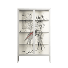 Bayeux - Cabinet - Naia Escribano - Chalk - Clear glass