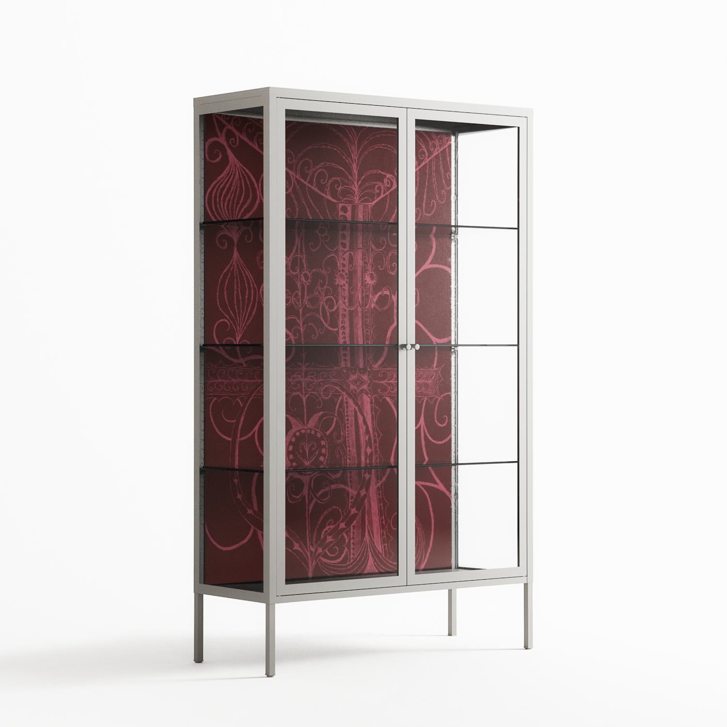Ornaments - Cabinet - Naia Escribano - Chalk - Clear glass