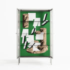 Paisaje - Cabinet - Naia Escribano - Chalk - Clear glass