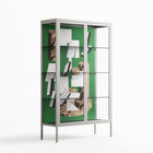 Paisaje - Cabinet - Naia Escribano - Chalk - Clear glass