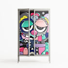 Bobsan - Cabinet - Maddalena Fanfani - Chalk - Clear glass