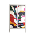 Fragments Of A Painted Souls - Cabinet - Mathilda Kienast - Chalk - Clear glass