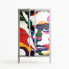 Fragments Of A Painted Souls - Cabinet - Mathilda Kienast - Chalk - Clear glass