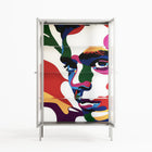 Fragments Of A Painted Souls - Cabinet - Mathilda Kienast - Chalk - Clear glass