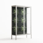 Evergreen Stag - Cabinet - Ethan Fender - Chalk - Clear glass