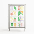 Shapes - Cabinet - Lydia Greaves - Chalk - Clear glass