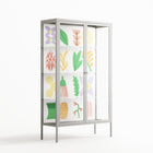Shapes - Cabinet - Lydia Greaves - Chalk - Clear glass