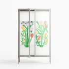 Bouquets - Cabinet - Lydia Greaves - Chalk - Clear glass