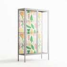Shapes Cream - Cabinet - Lydia Greaves - Chalk - Clear glass