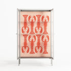 Lobsters - Cabinet - Lydia Greaves - Chalk - Clear glass