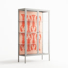 Lobsters - Cabinet - Lydia Greaves - Chalk - Clear glass