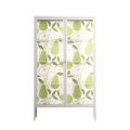 Pears - Cabinet - Lydia Greaves - Chalk - Clear glass