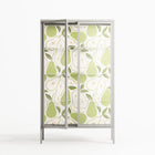 Pears - Cabinet - Lydia Greaves - Chalk - Clear glass